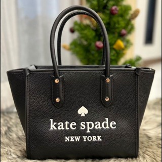 Kate Spade Ella Small Tote กระเป๋าถือหนังแท้สีดำ