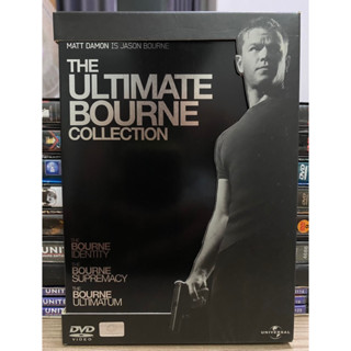 DVD (Steelbook) : THE ULTIMATE BOURNE COLLECTION. รวม 3 ภาค