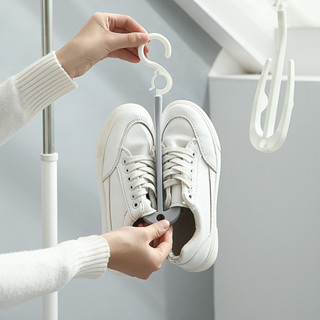 Shoe hanger หมุนได้ 360° มัลติฟังก์ชั่น ชั้นวางรองเท้า สารพัดประโยชน์ ตะขอกันลื่น 360° rotatable