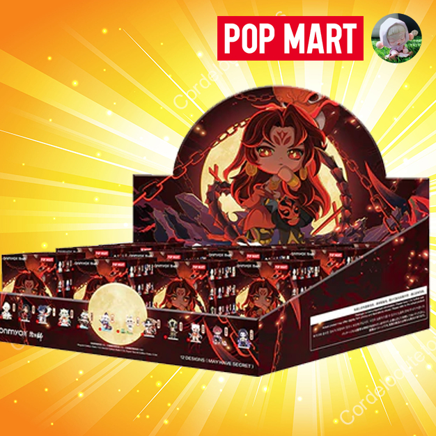 [พร้อมส่ง] กล่องสุ่มองเมียวจิ จักรพรรดิ Asura [POPMART]  onmyoji blind box -  แบบยกกล่องลุ้น secret ของแท้💯
