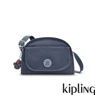 Kipling ของแท้ 💯% รุ่น Leticia สี Foggy Grey กระเป๋าสะพายทรงกระทัดรัด ขนาดกำลังน่ารัก สะพายคล่องตัวดีค่ะ