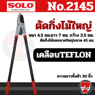 SOLO กรรไกรตัดกิ่งไม้ใหญ่ ตัดได้หลายจังหวะ  3101 / 2145