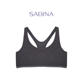 Sabina  แท้  เสื้อชั้นใน Sport Bra รุ่น Sbn Sport รหัส SBB1101SD สีเทาเข้ม