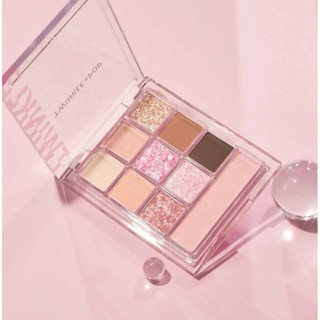 อายแชโดว์ Club Clio Professional Twinkle Pop Pearl Gradation All Over Palette 8.3g. สี 02 For, Pink Season