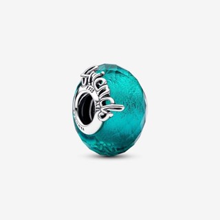 (พร้อมส่ง)*New*Pandora Faceted Murano Glass Friendship Charm