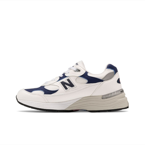 New Balance 992 nb992 NB 992 White-blue รองเท้าวิ่ง