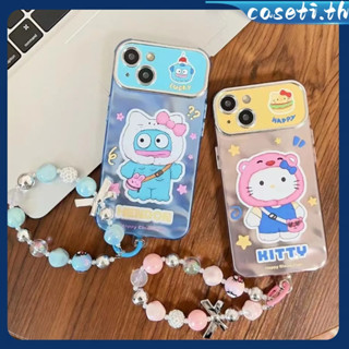 คูปองเคลม🎀เคสไอโ case for iphone 11 12 ปลาการ์ตูนแสนน่ารักสร้างสรรค์ HelloKitty เคส 14 13 12 11 pro max ป้องกันการตก