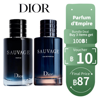 【ของแท้💯จัดส่งทันที✈️】Dior Sauvage Eau de Parfum Spray EDP &amp; EDT &amp; Parfum &amp; Elixir 2ml / 5ml / 10ml น้ําหอมแบ่งขาย