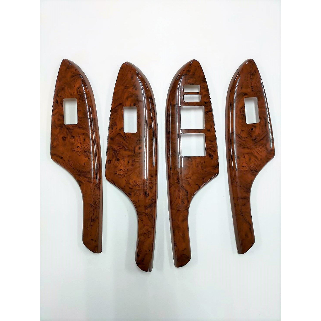 ชุดแต่ง Altis ชุดตกแต่งอัลติส ชุดแต่งภายใน Toyota Altis 2008-2012 สวิทช์ประตูซ้ายขวา หน้าหลัง ลายไม้