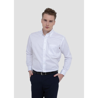 SUIT SELECT Button Downs PlaIn Shirt (White)