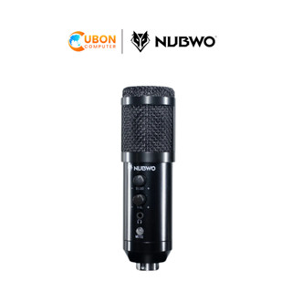 NUBWO CONDENSER MICROPHONE M24 (ไมโครโฟน) 48KHz USB BLACK รับประกัน 1 ปี