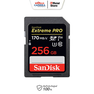 SanDisk 256GB Extreme PRO UHS-I SDXC Memory Card 170MB/S W 90MB/S (SDSDXXY-256G-GN4IN)