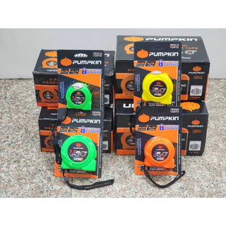 ตลับเมตร TURBO ทนทาน ตกไม้แตก มีความยาว 3.5m - 7.5m มีหน้ากว้าง 16 - 25mm ยี่ห้อ PUMPKIN (สุ่มสี)