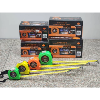 ตลับเมตร TURBO ทนทาน ตกไม้แตก มีความยาว 3.5m - 7.5m มีหน้ากว้าง 16 - 25mm ยี่ห้อ PUMPKIN (สุ่มสี)