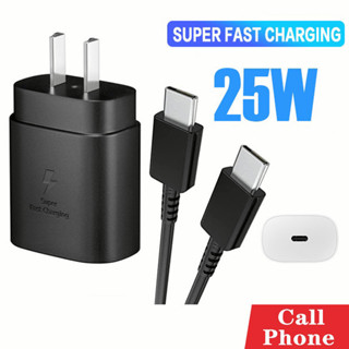 สายชาร์จ ชาร์จเร็ว สำหรับ For Samtphone Super Fast Charging สายชาร์จ Type C 3A, Adapter Charger-25W 45PD