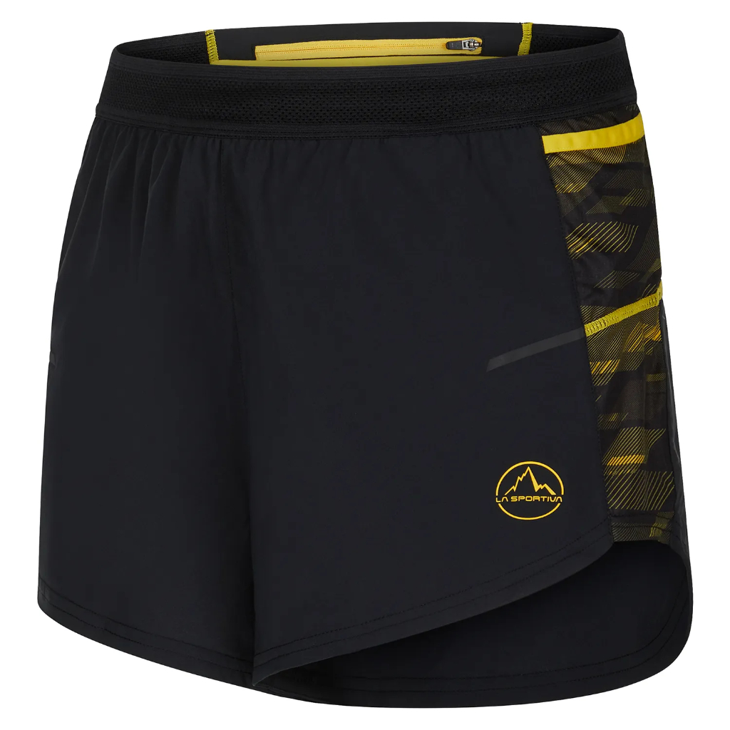 LA SPORTIVA AUSTER SHORT MEN - BLACK - กางเกงวิ่งผู้ชาย น้ำหนักเบา