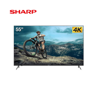 Sharp LED Smart TV 4K UHDR ขนาด 55 นิ้ว รุ่น 4T-C55EK2X รับประกัน 1 ปี