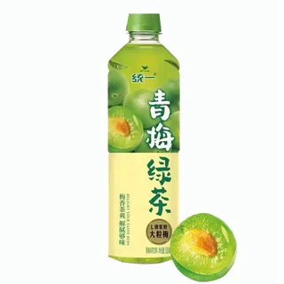 My home พร้อมส่ง/ เครื่องดื่ม ชาเขียวบ๊วย 500ml หอมหวาน อร่อยสดชื่อ1 ลัง 15 ขวด
