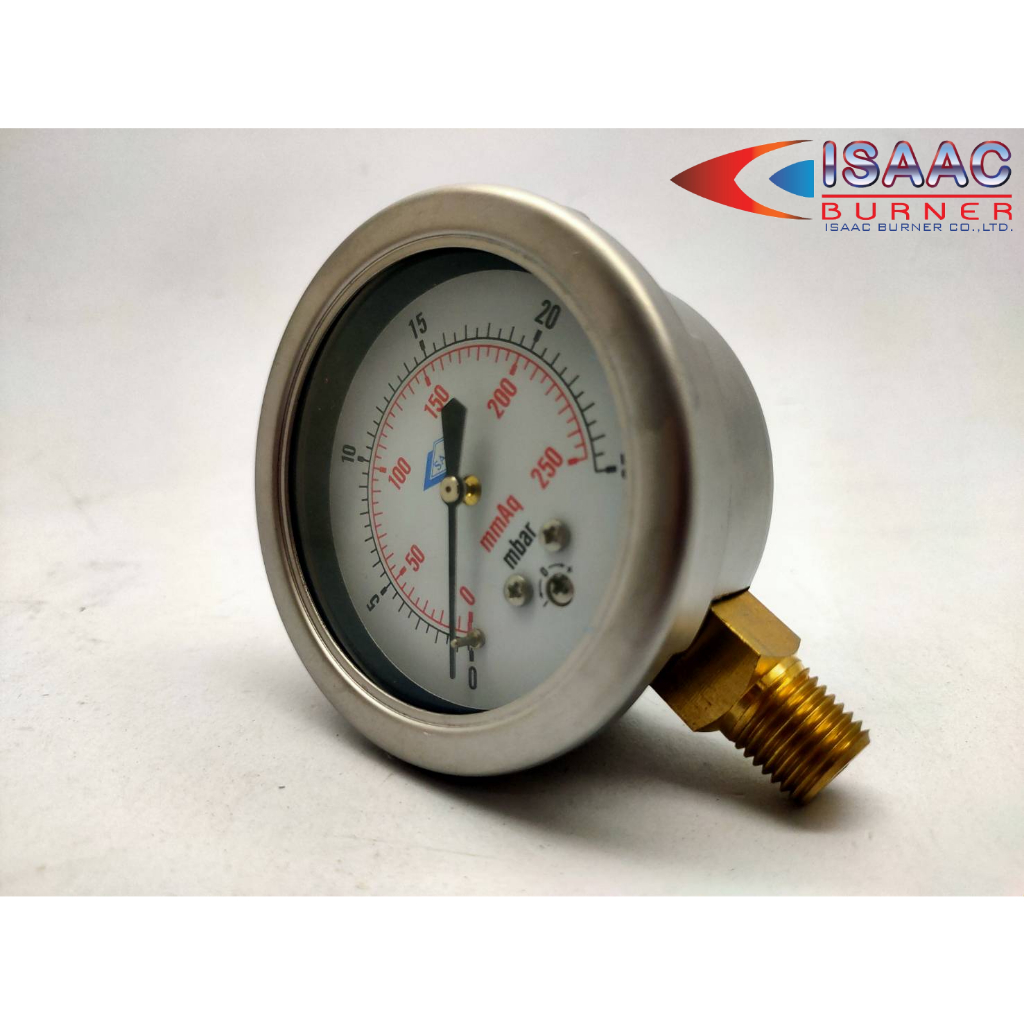 Pressure Gauge "ISAAC"  Range : 0-25 mbar