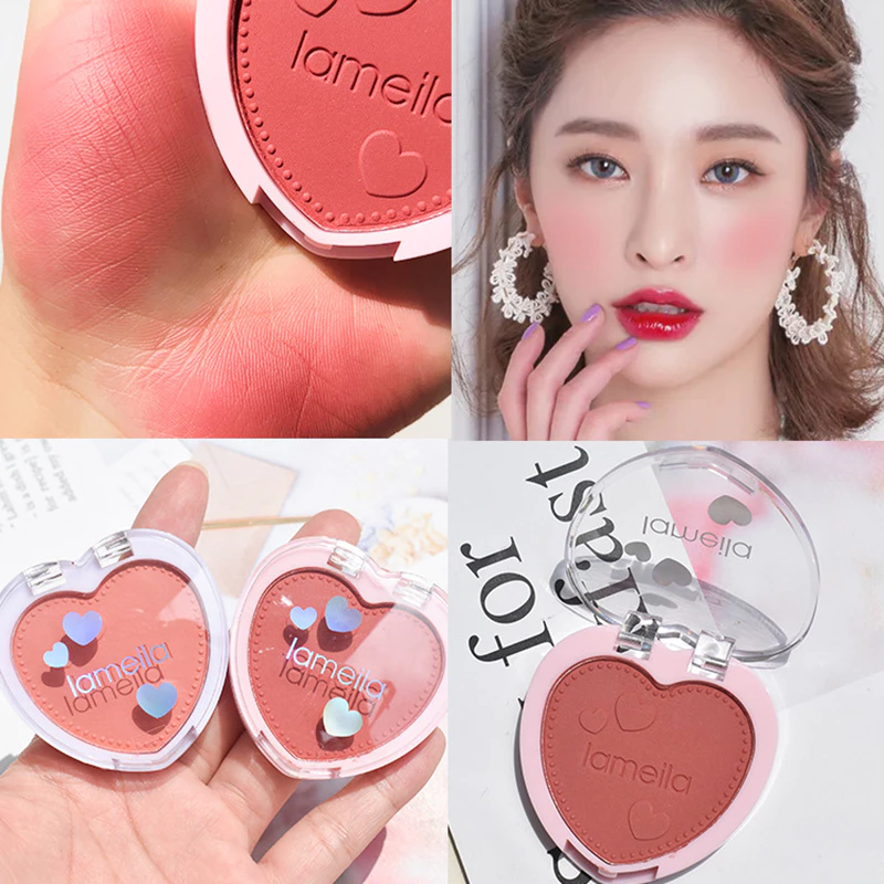 LAMEILA บลัชออนรูปหัวใจ thumbnail 4