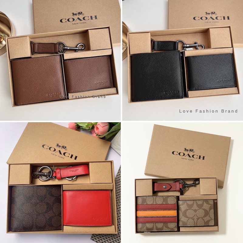 ผ่อน0%~แท้100% กระเป๋าสตางค์ Gift Set F64118 Compact 64118