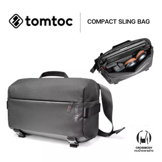 TOMTOC COMPACT SLING BAG กระเป๋าสะพายข้าง - BLACK