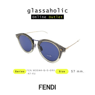 [ลดกระหน่ำ] แว่นกันแดด FENDI รุ่น FEN 0325-S ทรงCat Eye สีฟ้า ดีไซน์พิเศษ