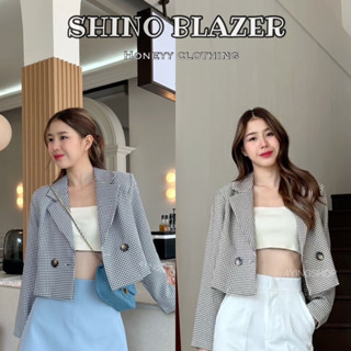 SHINO BLAZER เบลเซอร์แขนยาวลายชิโนริ