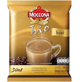 MOCCONA TRIO Gold มอคโคน่า ทรีโอ โกลด์ 3อิน1 ขนาด 20 ซอง