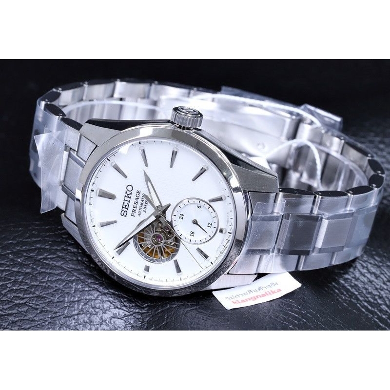 นาฬิกา Seiko Presage Sharp Edged Series Semi-transparent Caliber 6R5J รุ่น SPB415J / SPB415J1