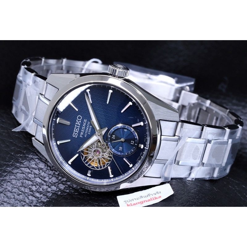 นาฬิกา Seiko Presage Sharp Edged Series Semi-transparent Caliber 6R5J รุ่น SPB417J / SPB417J1