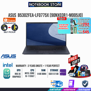 [กดซื้อRAM 16GB 545.- OR 8GB 292.-][แลกซื้อKB216/MS116]ASUS ExpertBook Flip B5302FEA-LF0775X (90NX03R1-M005J0)/i5-1135G7