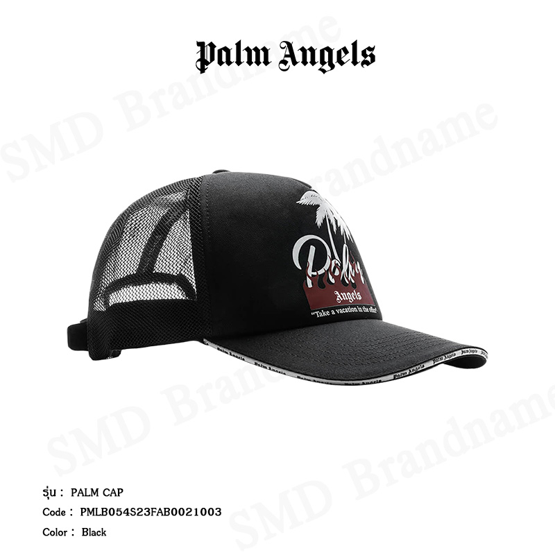 Palm Angels หมวก รุ่น Palm Cap Code: PMLB054S23FAB0021003