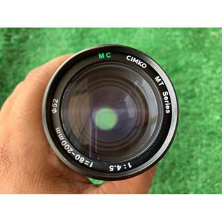 เลนส์มือหมุน MC CIMKO MT Series 80-200mm f4.5 เสีย เป็นอะไหล่ สะสม
