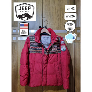 เสื้อกันหนาวขนเป็ด แบรนด์ Jeep มือ2ของแท้