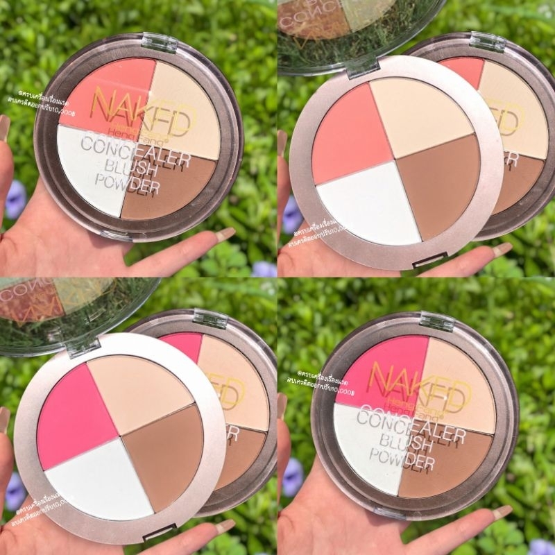 พาเลทคอนทัวร์​ Nakfd​ ​Contour​ Highlight​ 5 สี คอนทัวร์ เฉดดิ้ง คอนซี​ลเลอร์​ เนื้อฝุ่น เกลี่​ยง่าย
