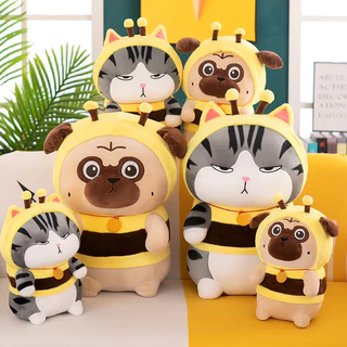 ตุ๊กตาแมวจักรพรรดิ แปลงร่าง 35CM 45CM 60CMน่ากอดสุดๆ เขียนการ์ดอวยพรได้ ของขวัญวันเกิด ของขวัญวันครบรอบ ของขวัญวันปัจฉิม