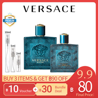 แท้💯%【🚛จัดส่งที่รวดเร็ว】Versace Eros EDT &amp; EDP 5ml/10ml