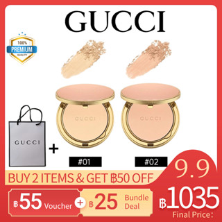 ของแท้ค่ะ100% GUCCI Poudre De Beaute Mat Naturel Beauty Powder 10g #01 #02