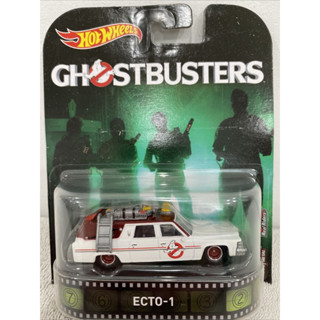 GHOSTBUSTERS ECTO-1 Car Retro Entertainment Real Riders 2017  (Hot Wheels)