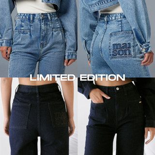 [NEW!] maison KEEPS Comet Jeans กางเกงยีนส์ทรงกระบอก