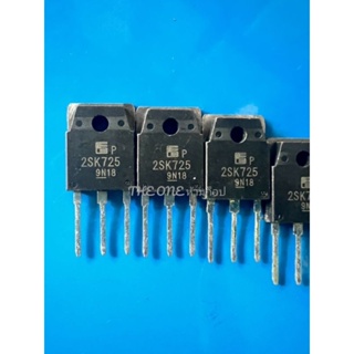 N-Channel MOSFET Transistor isc Product Specification 2SK725 DESCRIPTION ·Drain Current –ID=15A@ TC=25℃ 500v