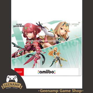 (โค้ดshopee 20DDXTRA915 ลด20%) AMIIBO [มือ1] PYRA &amp; MYTHRA (Super Smash Bros. Collection) Series Figure