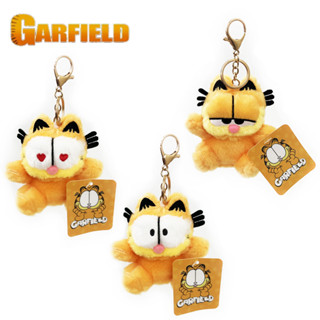 พวงกุญแจ แมว การ์ฟีลด์ ป้ายญี่ปุ่นแท้ / Garfield 4 นิ้ว
