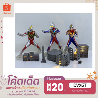 โมเดลฟิกเกอร์จากการ์ตูนอุลตร้าเเมนของเเท้มือหนึ่ง Model Figure Ultraman Luminous SP 5 อุลตร้าเเมน มีไข่เเละใบปิด