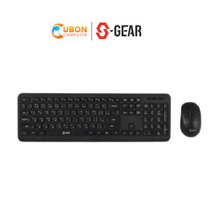 SGEAR MKS110 COMEBO WIRELESS MULTIMEDIA (KEYBOARD+MOUSE) ประกันศูนย์ SGEAR 2 ปี (BLACK)