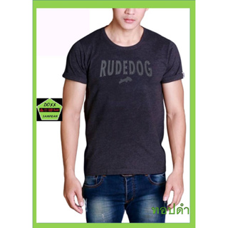 Rudedog เสื้อคอกลม ชาย หญิง สี ทอปดำ รุ่น Upper