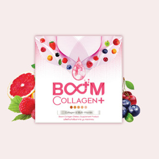 (พร้อมส่ง) Boom Collagen Plus บูม คอลลาเจน พลัส 14 ซอง