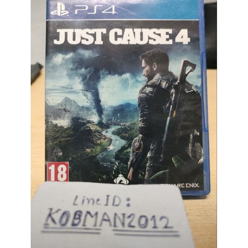 แผ่นเกม PS4 Just Cause4