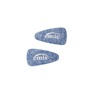 พรีออเดอร์ ของแท้ EMIS NEW LOGO DENIM WIDE HAIRPIN